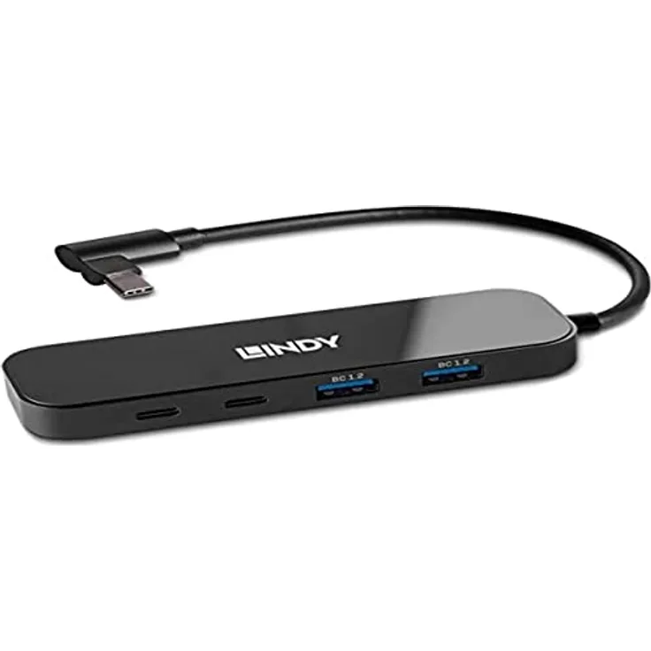 LINDY 4 Port USB 3.2 Gen 2 Hub, 43334