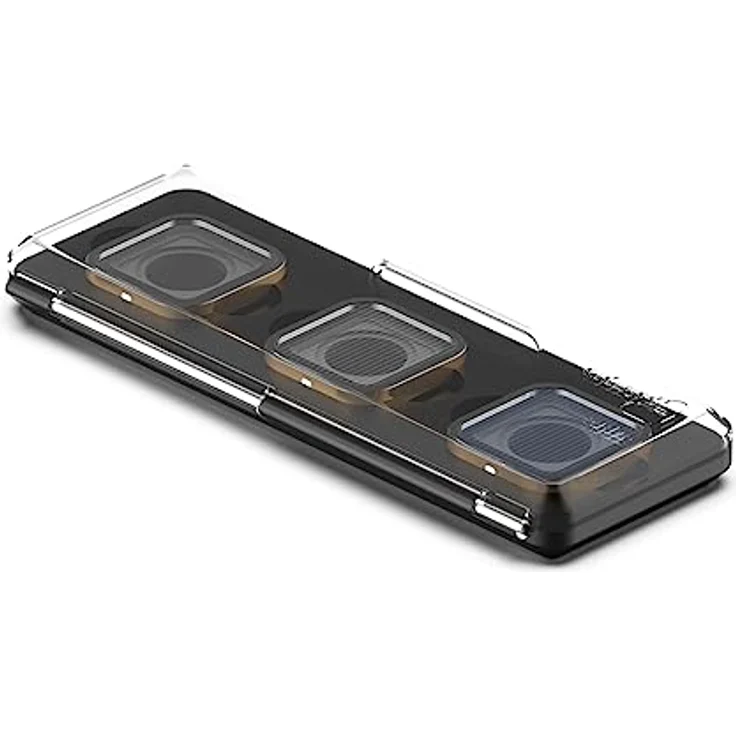 PolarPro - GoPro Hero 9, 10, 11 & 12-3er-Pack - Mist(1/4) - BlueMorphic - SilverMorphic - CinemaSeries Glass - Nebelstreuung und kreative Streifen – Bild 3