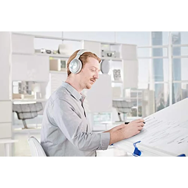 Technics EAH-F50B Premium Bluetooth Kopfhörer Over Ear (High Resolution Audio, kabellos, 35h Akku, Schnellladen) silber – Bild 13