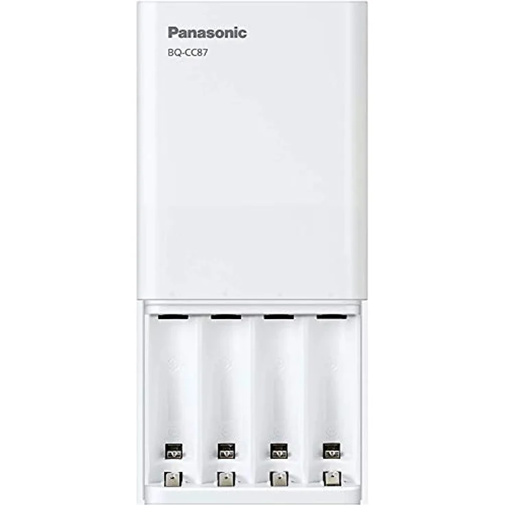Panasonic eneloop, USB-Schnellladegerät für 1-4 Ni-MH Akkus AA-AAA, zusätzliche Stromversorgung für mobile Geräte durch USB-Ausgang – Bild 2