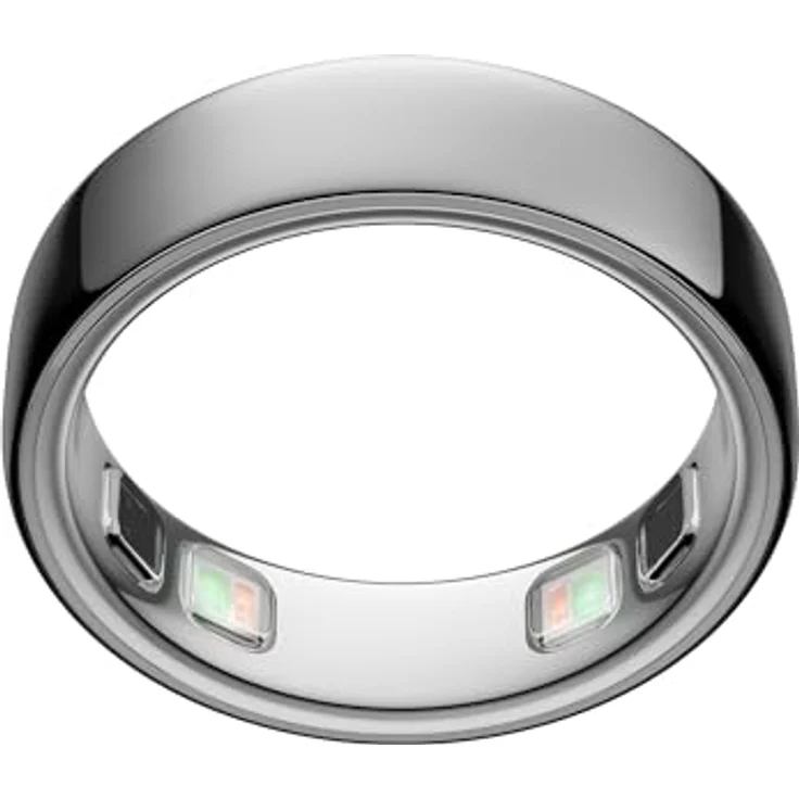OURA Ring 5, Smart Ring in Silber, Größe 10 – Bild 1