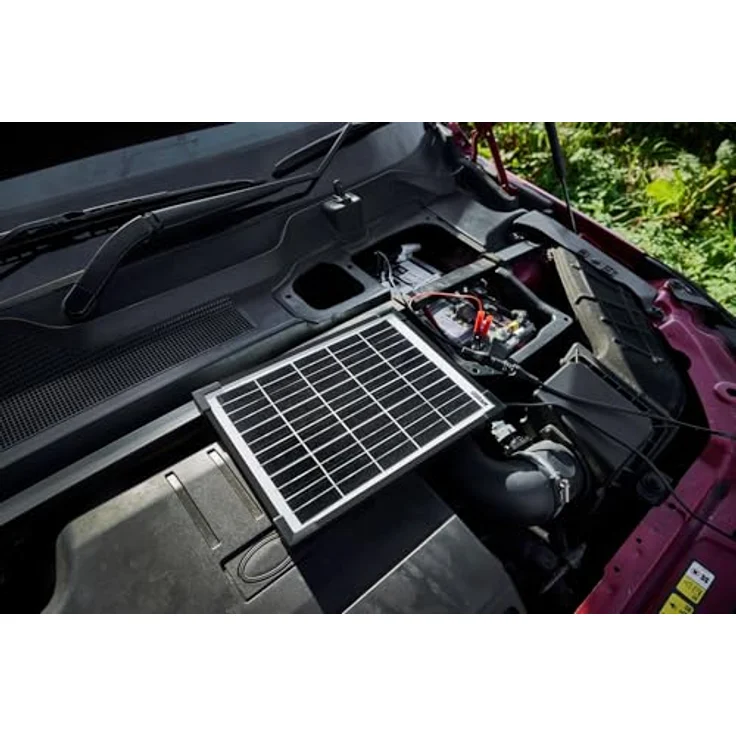 Osram Automotive OSP1000 Kfz-Ladegerät, solarbetrieben für 12V Fahrzeuge, IP 65 wasserfest, mit Verpolungsschutz – Bild 3