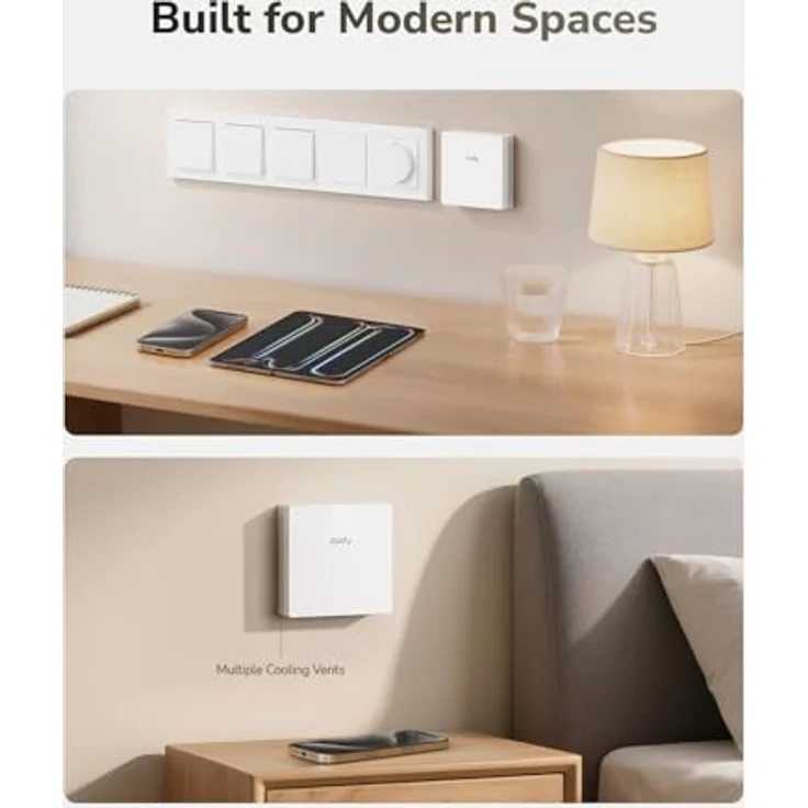 Cudy AX3000 Gigabit Wall-Plate Wi-Fi 6 Access Point, schneller Access Point für stabiles WLAN in Wandmontage – Bild 4