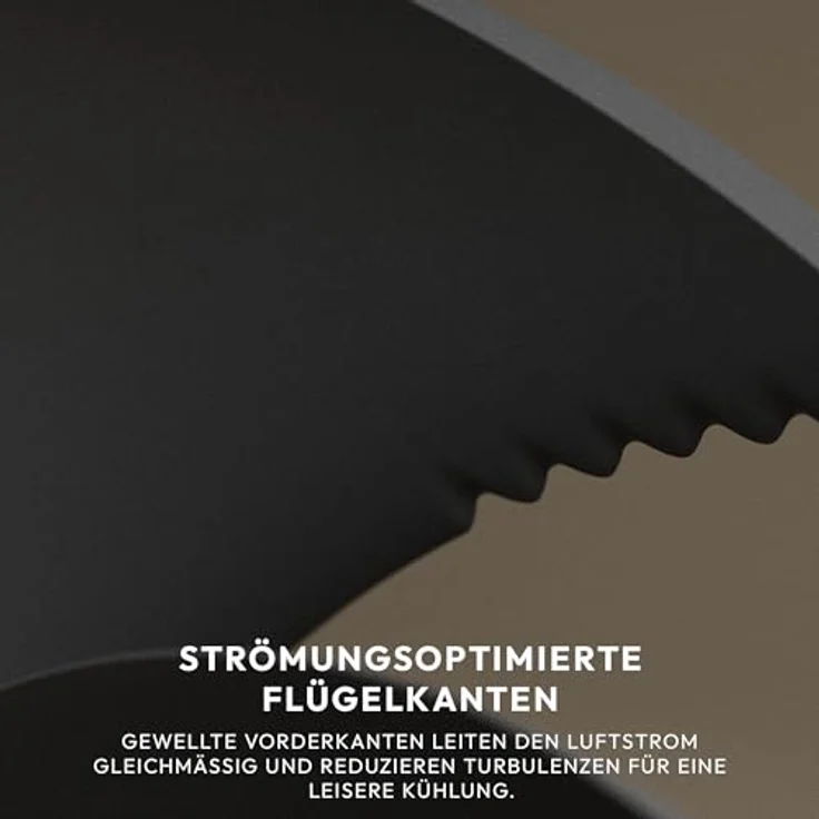 HAVN H12 PWM Lüfter, 120mm, bis zu 2100 U/min, 123,07 m³/h Luftstrom, schwarz – Bild 3