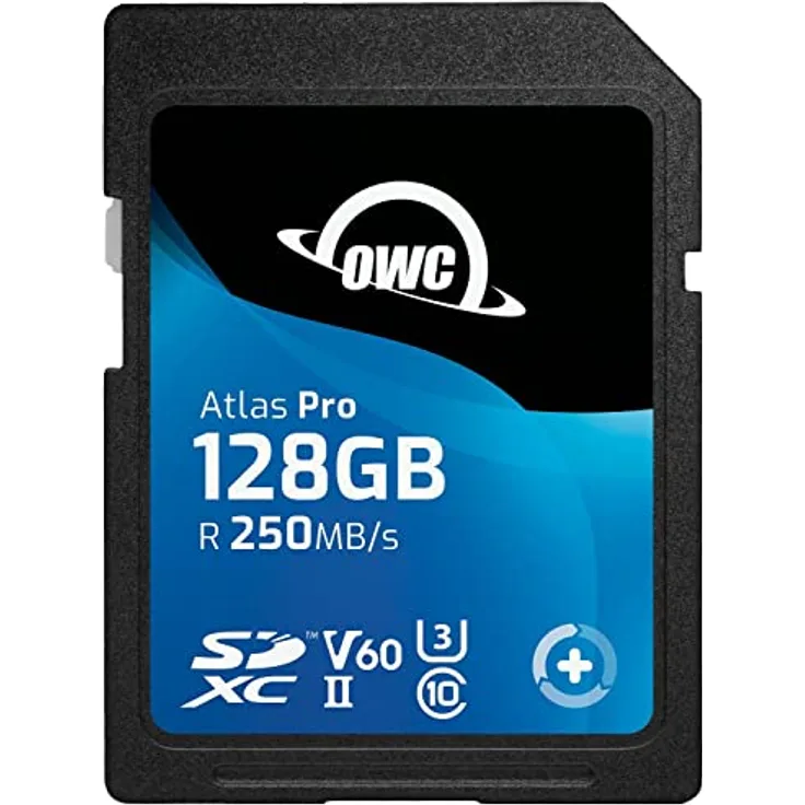 OWC Atlas Pro SDXC-UHS-II V60 Medienkarte, 128 GB