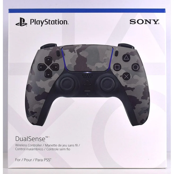 Sony DualSense Wireless Gamepad für PlayStation 5, Mehrfarbig, D-Pad, Home Button, Optionen & Teilen, Verkabelt & Kabellos, Bluetooth/USB – Bild 1