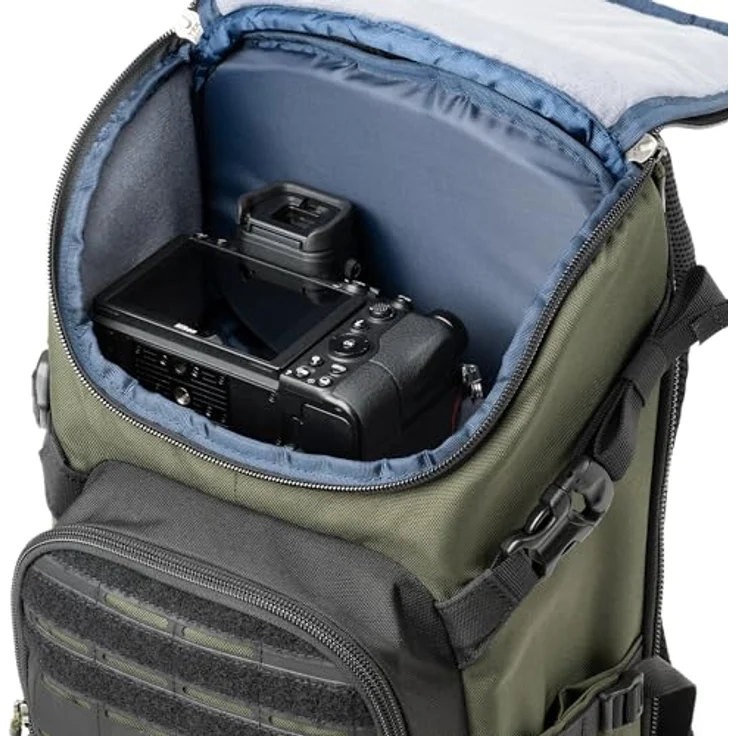 Think Tank DarkLight Backpack 14L Rucksack für Kameras - Montane Green, mit plüschigem Gurtsystem und vielseitigen Aufbewahrungsmöglichkeiten – Bild 3