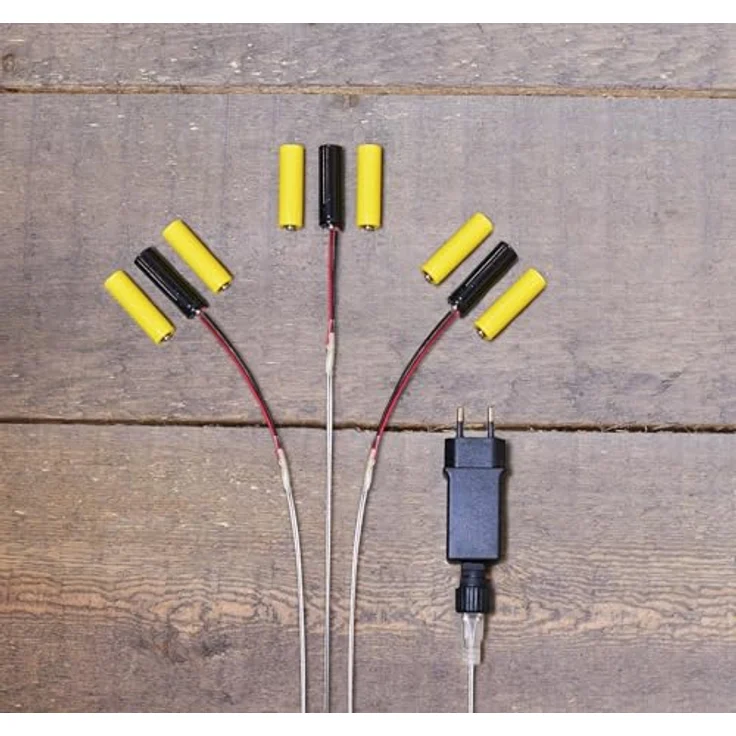 Coen Bakker Batterie Adapter 3 x 3 AA Mignon, 4,5V Wandler mit 4m Kabel für LED-Geräte – Bild 2