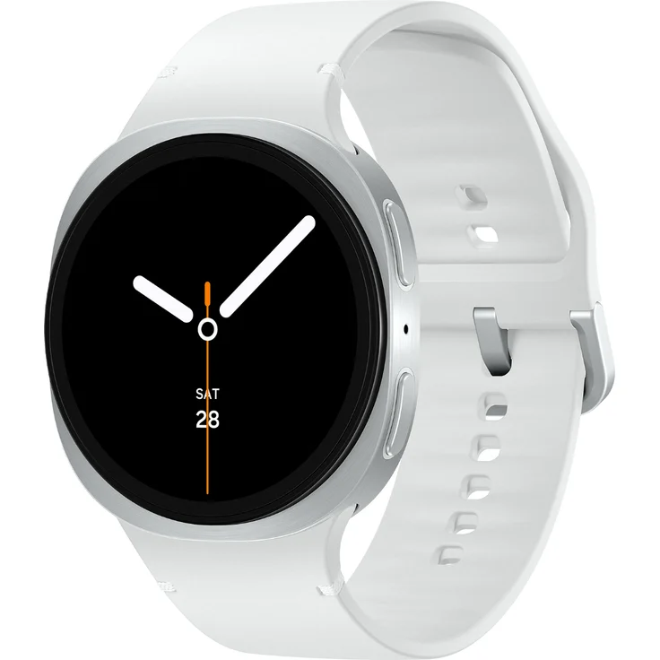 Samsung Galaxy Watch8, 44mm Smartwatch mit Bluetooth, AI-Fitness-Tracking, Herzgesundheits-Tracking, silber – Bild 1