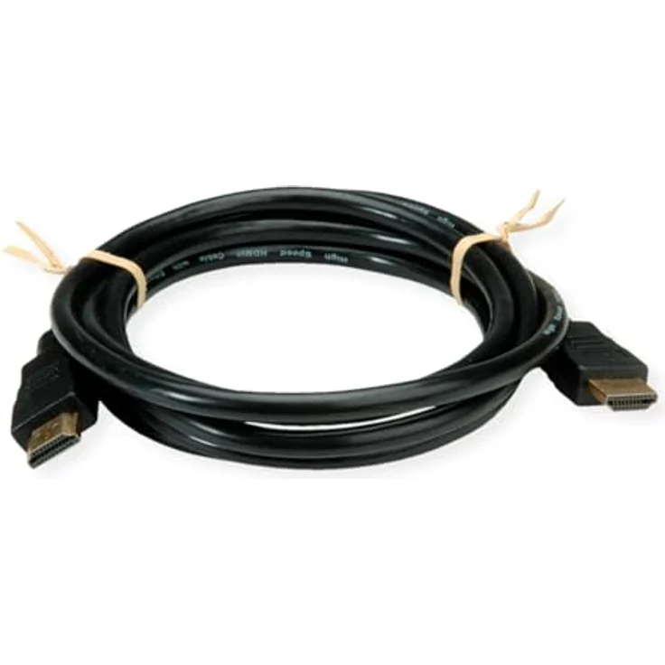 ROLINE RM HDMI High Speed Kabel, 2 m mit Ethernet, 4K Auflösung bis 3840x2160 @60Hz, schwarz, nachhaltig aus 50% recyceltem Material – Bild 4