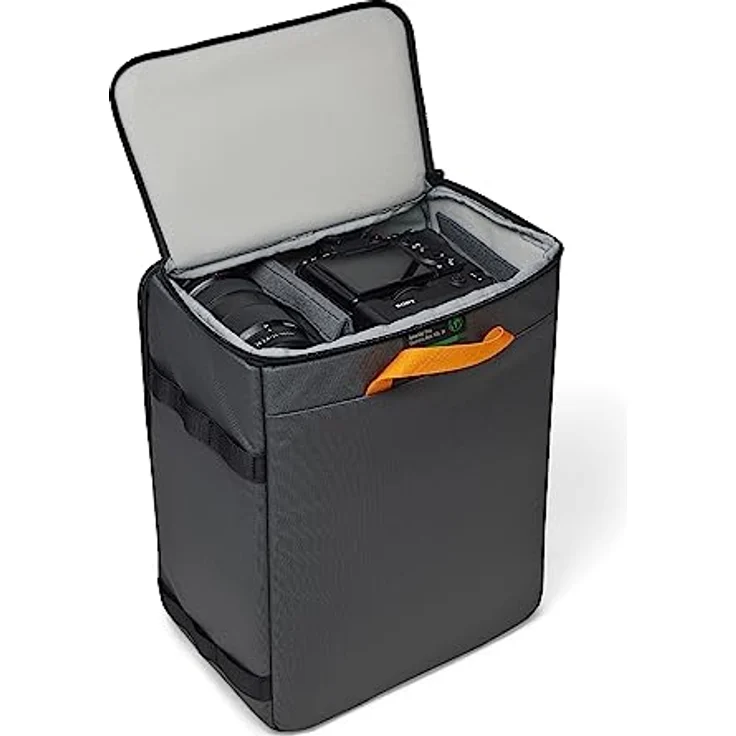 Lowepro GearUp PRO Camera Box XXL II, Kamerabox, Hartschalen-Case für Spiegellose und Spiegelreflexkameras, Tasche mit Verstellbaren Trennwänden für einen Kamerarucksack, Kameratasche – Bild 5