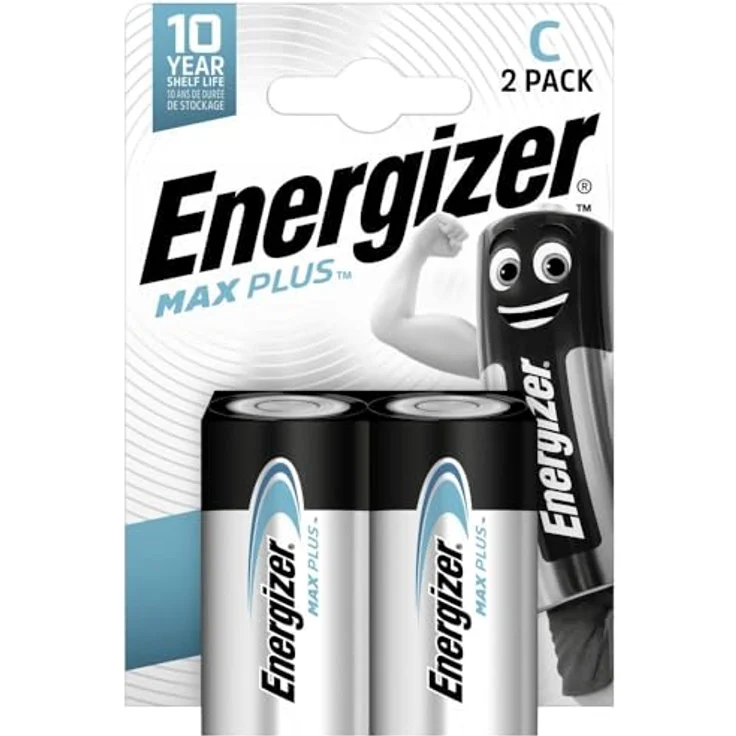 Energizer E301324200 Max Plus Baby (C) 2 Stück Chrom – Bild 2