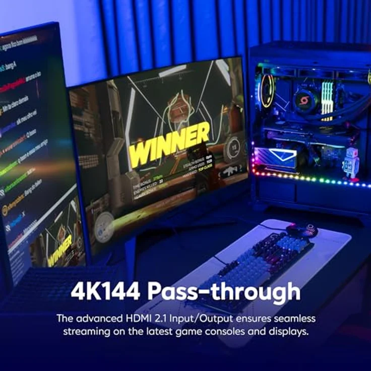 AVerMedia HDMI-Capture-Karte für Streaming und Aufnahme mit 4K60-Erfassung und ultraniedriger Latenz auf PS5, PS4 Pro, Xbox Series X/S, Xbox One X, Switch-Spielen - GC575 Live Gamer 4K 2.1 – Bild 4