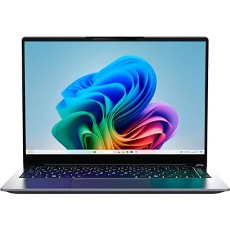 MEDION SPRCHRGD 14 S1 35,56 cm (14" Zoll 120Hz 2.8K WQXGA+) Laptop (Qualcomm Snapdragon X Plus, 16GB RAM, 512GB SSD, Win 11 Home, Schwarz) – Bild 1