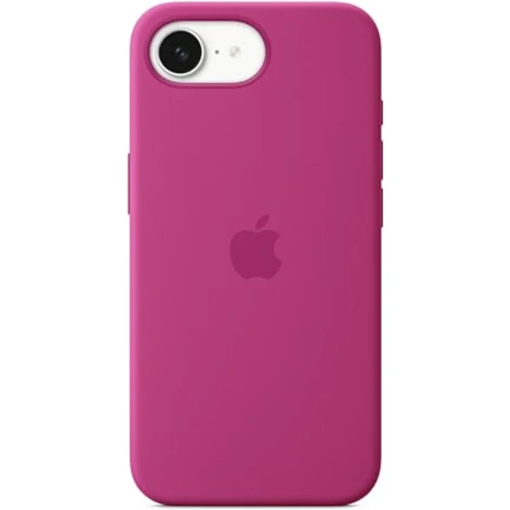 Apple iPhone 16e Silikon Case − Fuchsia, Schutzhülle aus recyceltem Silikonmaterial für iPhone 16e – Bild 1
