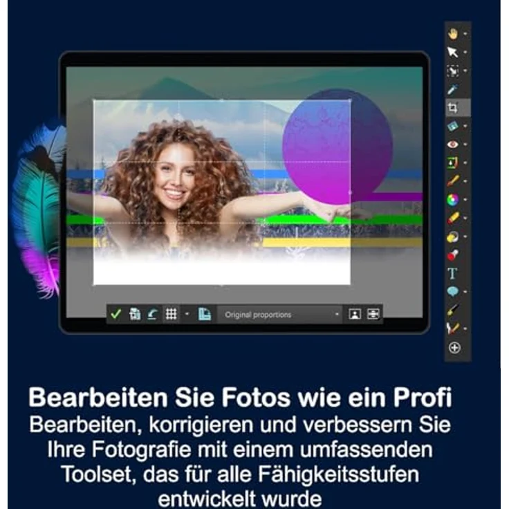 Corel PaintShop Pro 2023 ULTIMATE, Bildbearbeitungssoftware mit KI-gestützten Werkzeugen, Deutsch, Dauerlizenz für 1-PC – Bild 2
