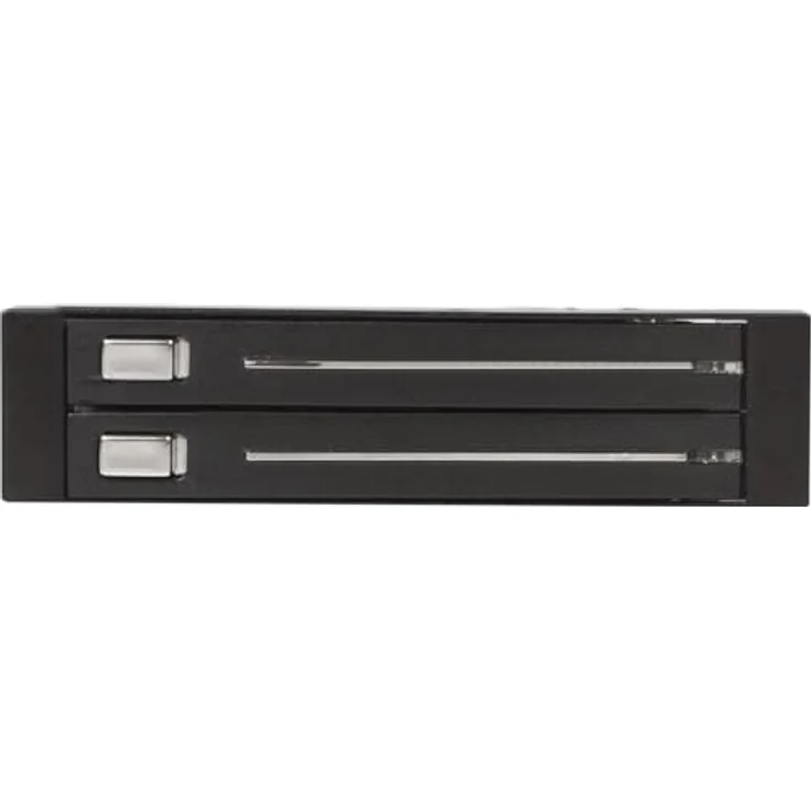 StarTech.com SATA Wechselrahmen 3,5 Zoll trägerlos - Mobiles Festplatten Speicher Rack für 2x 6,4cm (HSB220SAT25B) – Bild 5