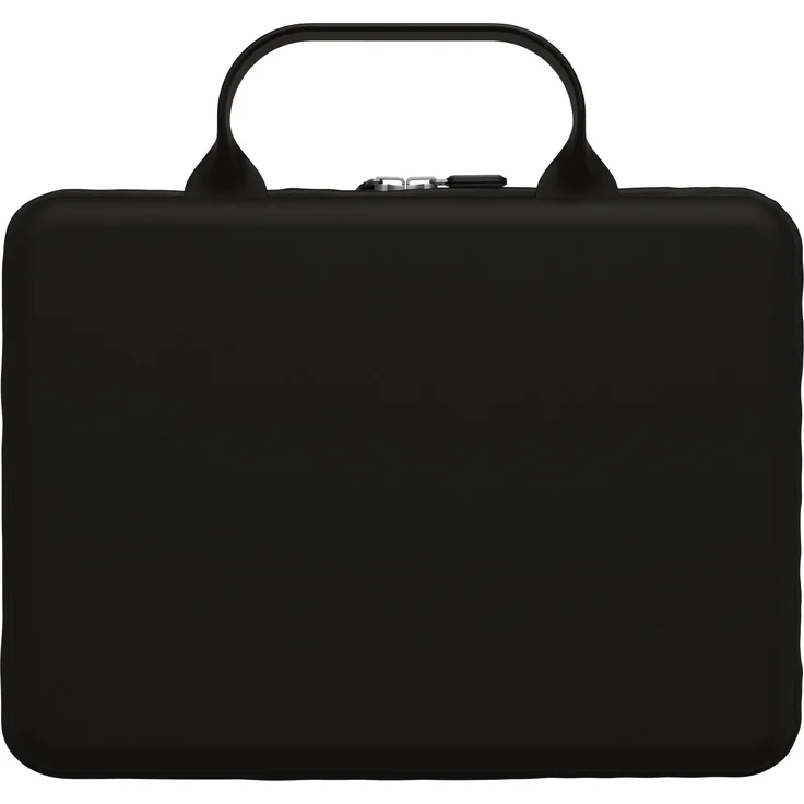 Zagg 102007547, Notebooktasche 14 Zoll Schutzhülle aus EVA-Schaum, schwarz mit Fronttasche und elastischen Eckgurten