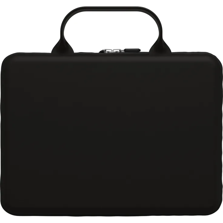 Zagg 102007547, Notebooktasche 14 Zoll Schutzhülle aus EVA-Schaum, schwarz mit Fronttasche und elastischen Eckgurten