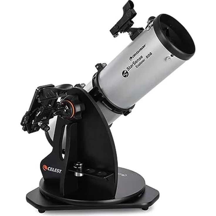 Celestron StarSense Explorer 130mm Tabletop Dobson, Teleskop mit Zielerkennung und stabiler Tischmontierung – Bild 4