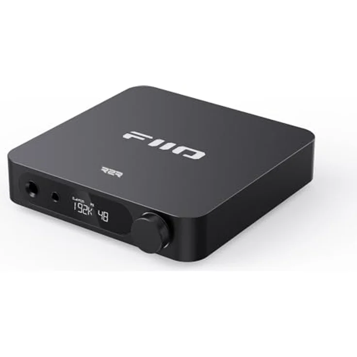FiiO K11 Compact Desktop R2R DAC und Kopfhörerverstärker, 24-Bit R2R-Widerstandsarray, NOS/OS Dual-Betriebsmodi, schwarz – Bild 1