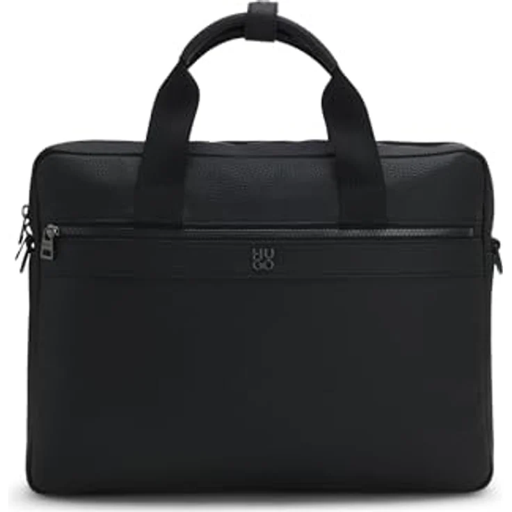 Hugo Quantic Aktentasche 40 cm mit Laptopfach, schwarz, 100% Polyurethan – Bild 1