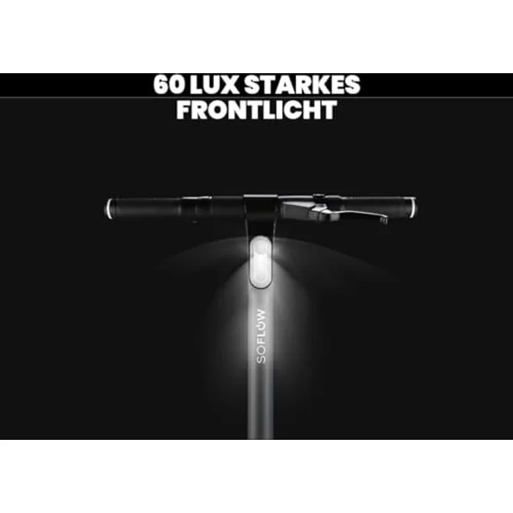 SOFLOW SO ONE PRO 10AH E-Scooter (10 Zoll, Schwarz) – Bild 5