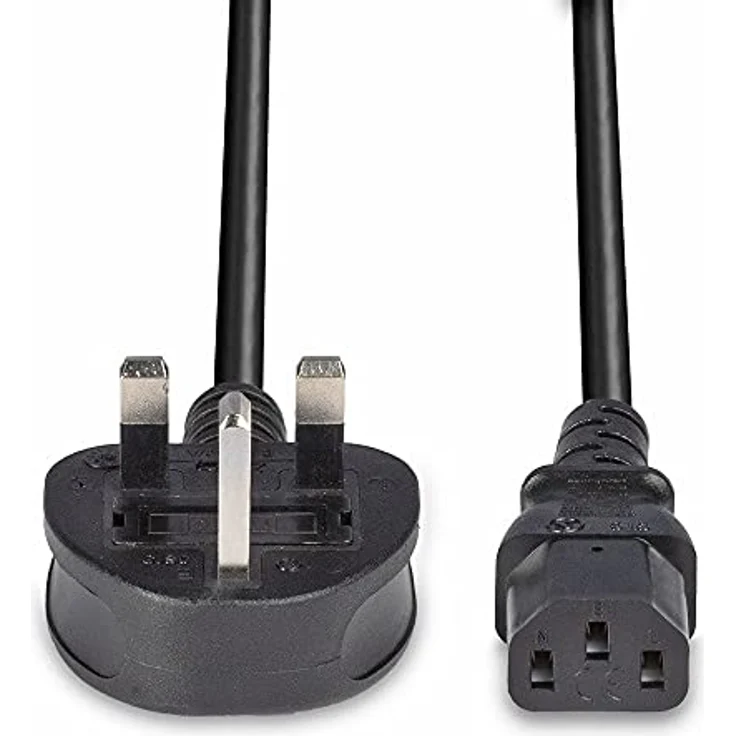 LINDY 2m IEC-Netzkabel, UK – Bild 5