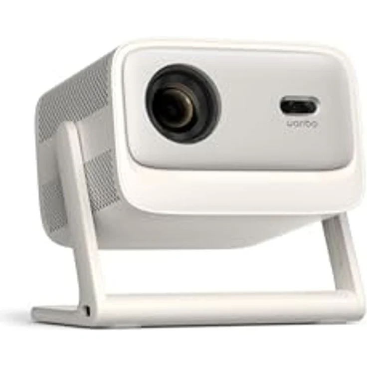 Wanbo Vali 1 Pro - Beige (Full HD, 900 lm), Beamer, Weiss – Bild 2