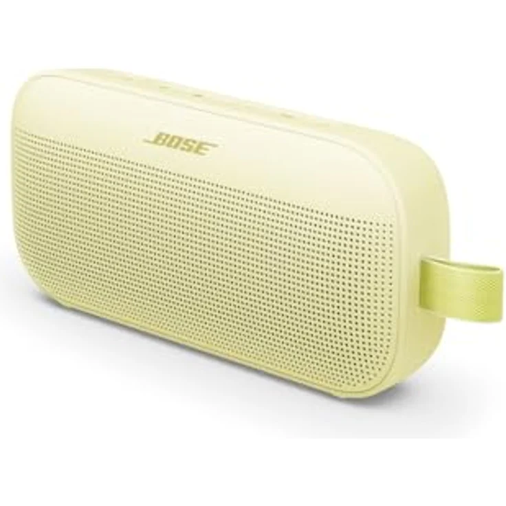 Bose SoundLink Flex (2. Gen.), Tragbarer Bluetooth-Lautsprecher mit naturgetreuem Klang, bis zu 12 Stunden Akkulaufzeit, staubdicht und wasserdicht, Zitrusgelb – Bild 1