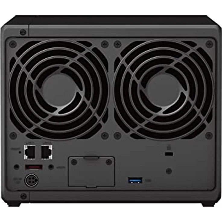 Synology DS923+ 4-Bay Diskstation NAS (AMD Ryzen™ 4 Threads R1600 Dual-Core 4GB Ram 2xRJ-45 1GbE LAN-Port) Bundle mit 4 x 3TB WD Red Plus NAS HDDs – Bild 4