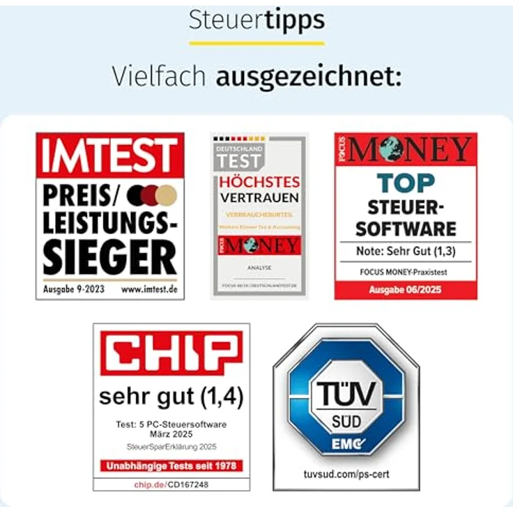 Wolters Kluwer SteuerSparErklärung 2026, Einfache Steuersoftware für Steuerjahr 2025 mit ELSTER, Datenimport & digitaler Steuer-KI Alma, für Windows & Mac, Aktivierungscode per Email – Bild 7