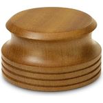 Dynavox Plattenspieler-Stabilizer PST-300W, Schallplatten-Auflagegewicht mit Echtholz-Gehäuse, 300g, Sapelliholz