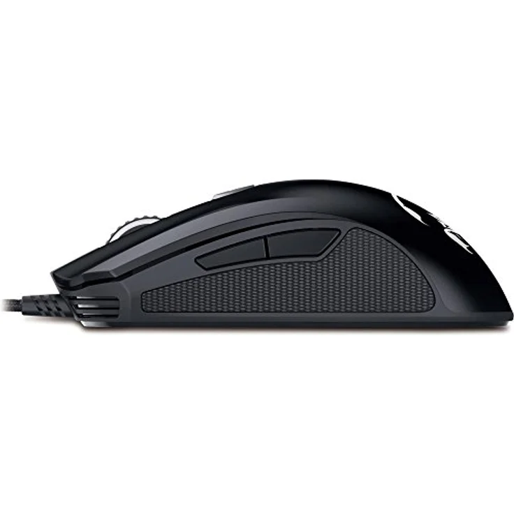Scorpion M8-610 Black Gamingmaus 6-Tasten 100 und 8200 DPI Hintergrundbeleuchtung 5 Profile je 10 Makros 2m textilummanteltes Kabel – Bild 5