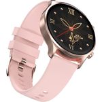 FOREVER Riversong Smartwatch Motiv 7C Roségold SW71, Sportmodi, Gesundheitsüberwachung, integriertes Mikrofon und Lautsprecher