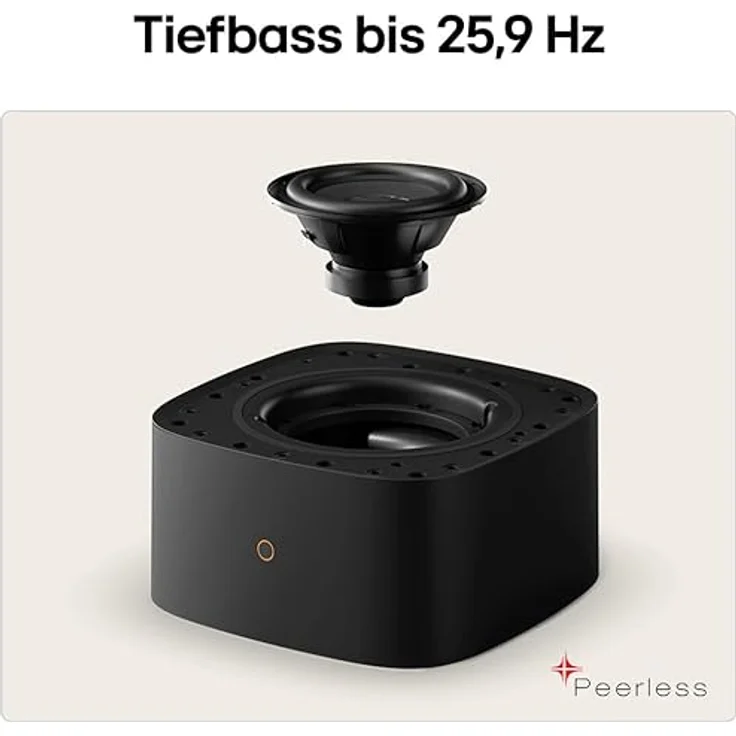 LG Sound Suite Subwoofer W7, 220 Watt mit Dolby Atmos FlexConnect-Technologie, 8-Zoll-Treiber, WLAN, USB-C, schwarz [Modelljahr 2026] – Bild 5