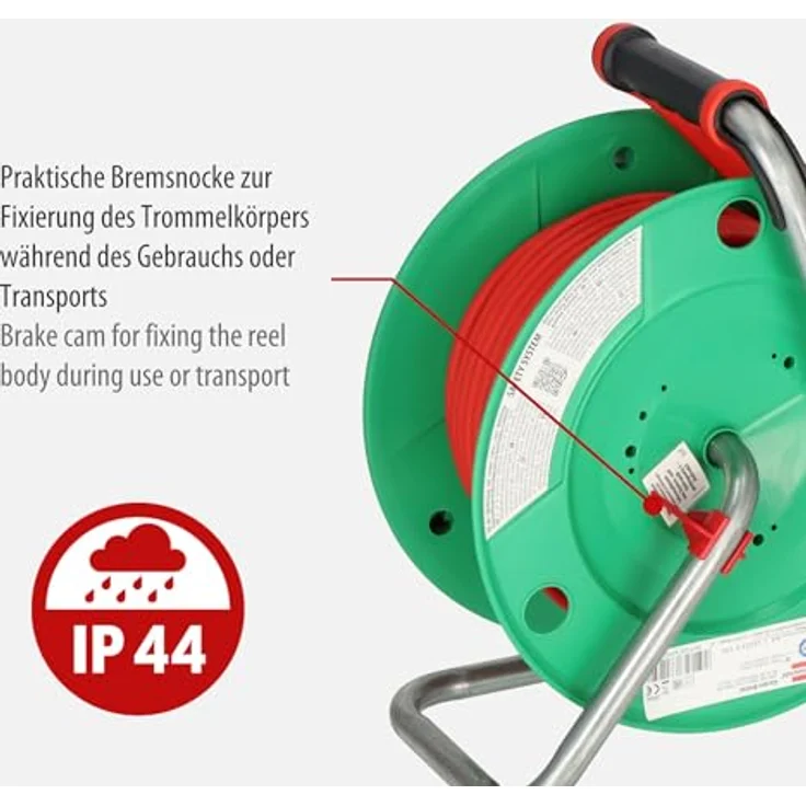 Kabeltrommel Brennenstuhl Garant Bretec 290 401m rot IP44 – Bild 5