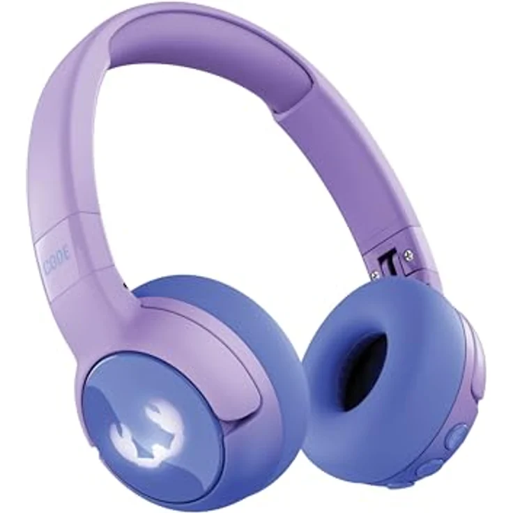 Fresh 'n Rebel Code Junior, kabellose Bluetooth-Kopfhörer für Kinder, sicherer Klang (<85dB), LED-Lichteffekte, 48 Std. Spielzeit (Groovy Galaxy) – Bild 1