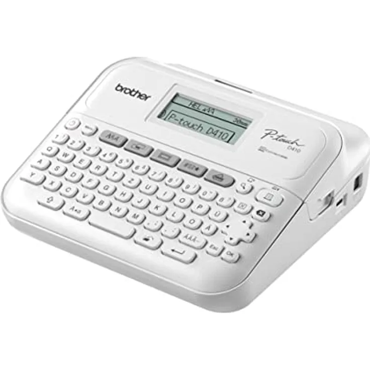 Brother PT-D410 Beschriftungsgerät für das Homeoffice und Büro (für 3, 5 bis 18 mm breite TZE-Schriftbänder, bis zu 20 mm/Sek. Druckgeschwindigkeit)