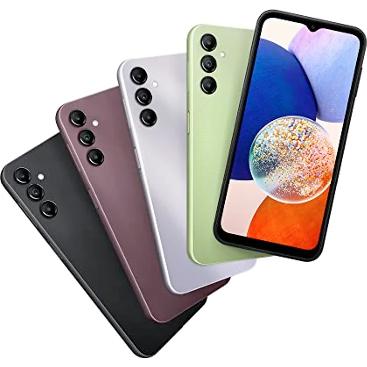 Samsung Galaxy A14 5G, Android Smartphone, 6,6 Zoll Dynamic AMOLED Display, 5.000 mAh Akku, 64 GB/4 GB RAM Handy in Light Green inkl. 30 Monate Herstellergarantie  – Bild 2