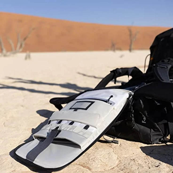 F-Stop DuraDiamond Shinn Essentials Bundle, Fotorucksack 80 l mit durchdachter Raumeinteilung, Grau – Bild 8