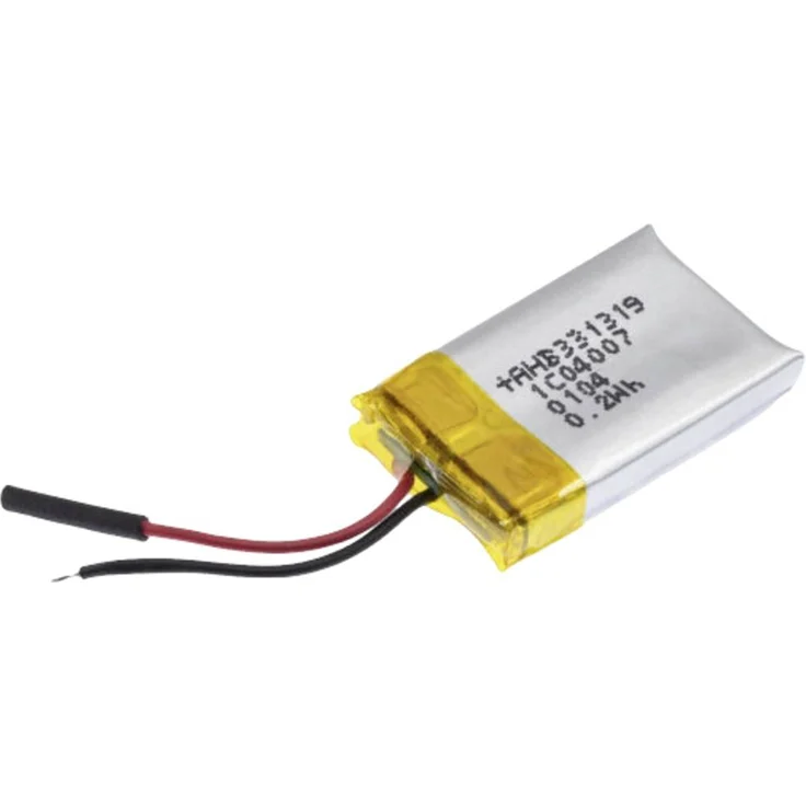 Renata ICP331319PM, Spezial-Akku Prismatisch LiPo, 3.7V 50 mAh, für Industrie- und Hobby-Anwendungen