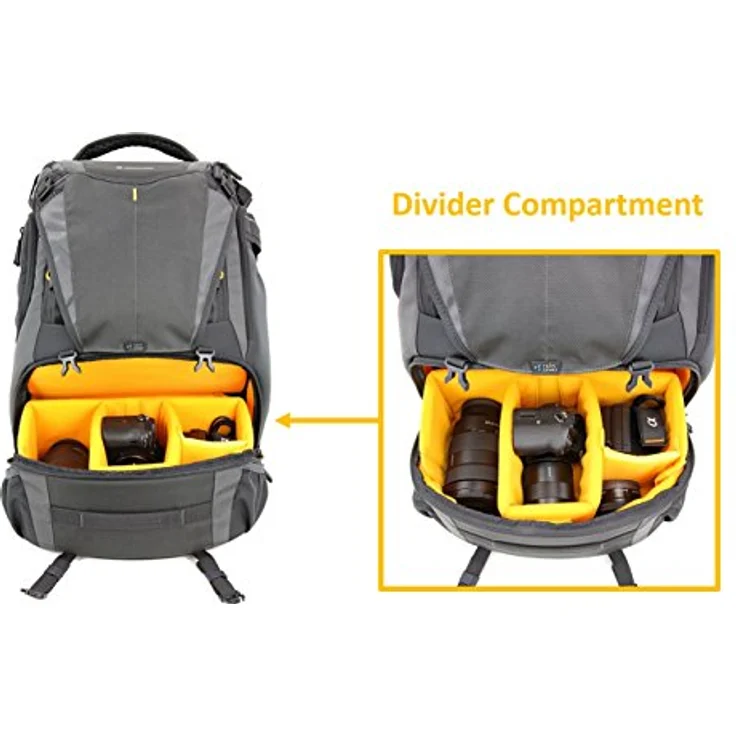 Vanguard Alta Sky 51d Transport-Rucksack 32 x 20 x 51 cm) schwarz – Bild 6