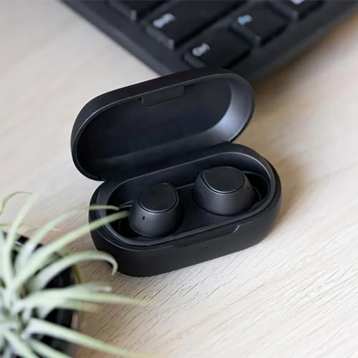 FOREVER Maxlife MXBE-04 TWS, Kabellose Bluetooth 5.3 In-Ear Ohrhörer mit Touch-Steuerung und Tragbarem Ladecase, Schwarz – Bild 6