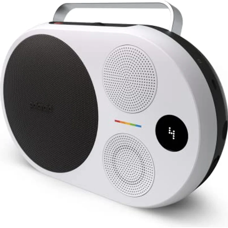 Polaroid P4 Music Player (Black) – Powerful Large Room Wireless Bluetooth Speaker Rechargeable with Dual Stereo Pairing – Bild 3