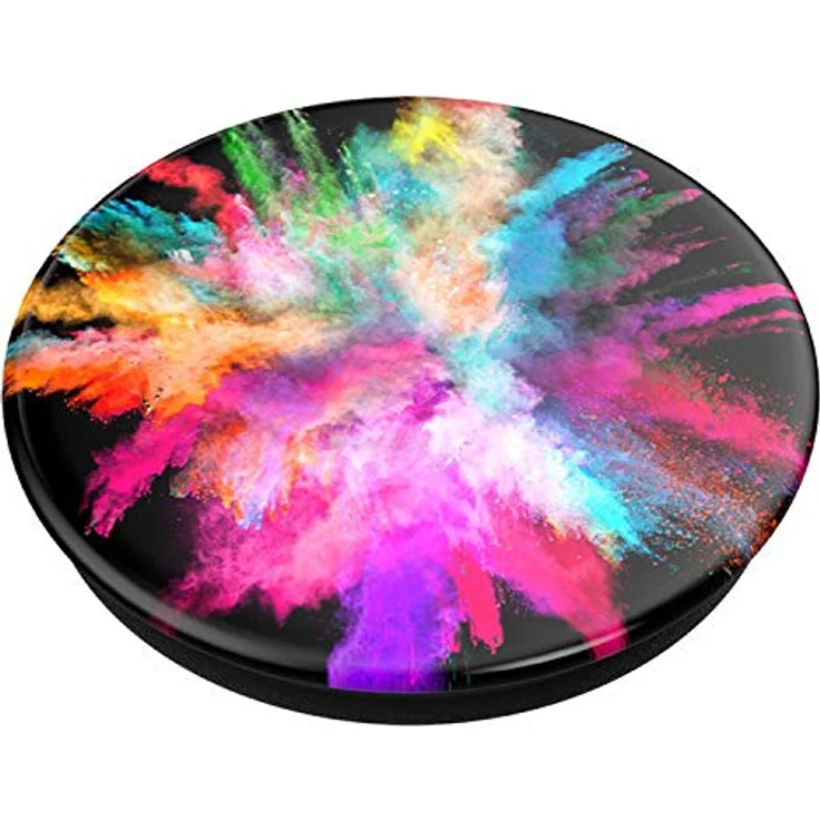 PopSockets PopGrip - Ausziehbarer Sockel und Griff für Smartphones und Tablets mit einem Austauschbarem Top - Color Burst Gloss – Bild 3