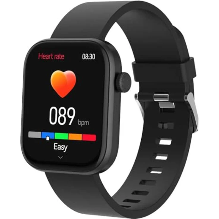 Denver SWC-185 Smartwatch (4,7 cm/1,85 Zoll) AMOLED-Touch-Display, IP67, Bluetooth-Sprachanrufe – Bild 5
