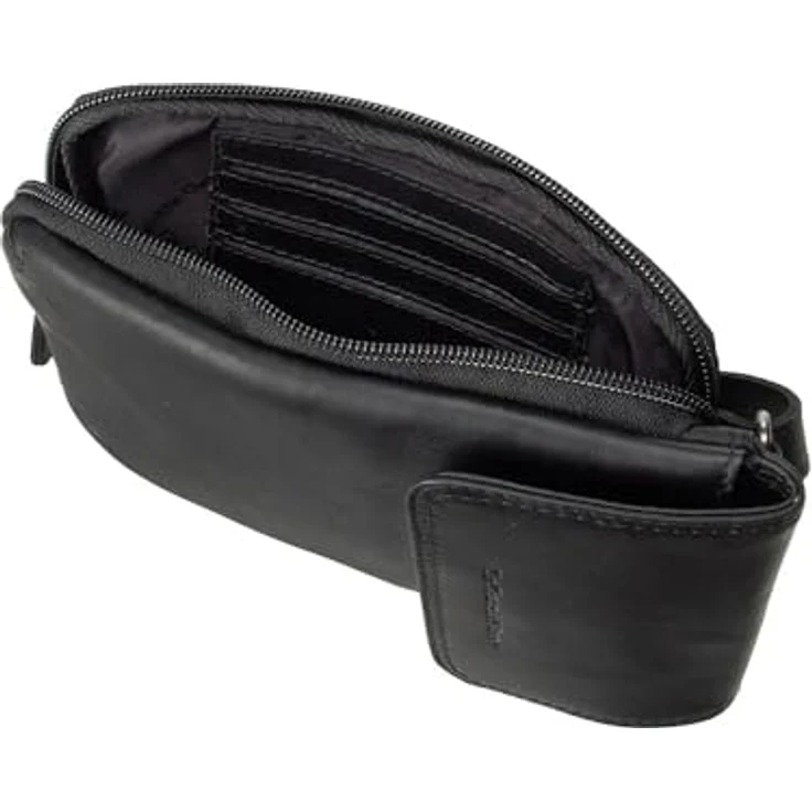 The Chesterfield Brand Langley Handytasche, Leder, schwarz, 11 cm x 2 cm x 20 cm – Bild 4