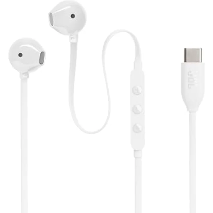 JBL Tune 305C White - USB-C-Kopfhörer mit kraftvollem Bass und Hi-Res-Audio – Bild 1