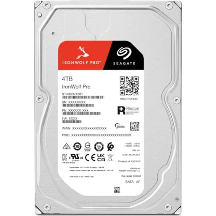 Seagate IronWolf Pro NAS HDD 4TB (ST4000NE0025) – Bild 3